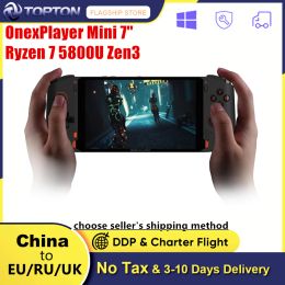 Spelers Originele OnexPlayer Mini 7 Inch Video Switch Game Console Ryzen 7 5800U 16G 512G/1 T/2 T Gamepad PC Laptop Windows 11 Game Player