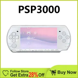 Joueurs Console de jeu PSP1000 originale Carte mémoire 32 Go 64 Go 128 Go comprenant des jeux gratuits, des jeux préinstallés et prêts à jouer/couleurs riches