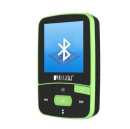 Spelers Originele RUIZU X50 8GB sport mini 1.5in MP3-speler Bluetooth Stappenteller TF-kaart FM-radio Opname Ebook Tijdkalender