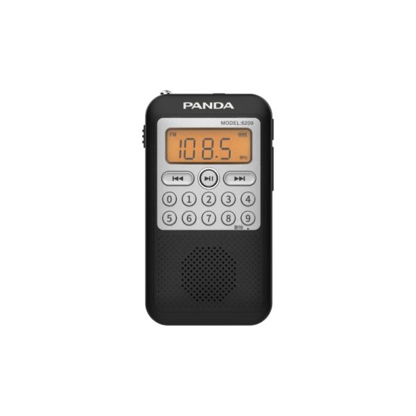 Players Panda 6209 Radio estéreo Banda completa MP3 Play Portable Broadcaster Lithium Battery Carga