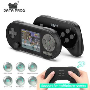 Players Portable Game Players Data Frog SF 2000 Console de jeu Handheld Breedtin 6000 Games classiques Mini Retro Portable Video Game Players S