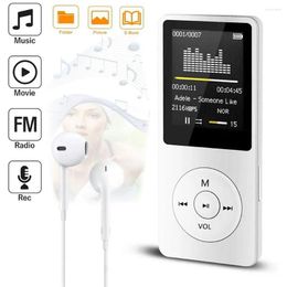 Players Portable Hifi Music haut-parleur Walkman avec FM Radio Recording Mini lecteur mp3 Enregistreur compatible / support Max 128 Go