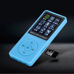 Reproductores Reproductor de MP3 portátil Mini Deportes Mini USB HiFi Mp3 con pantalla Tarjeta SD Mp3 Radio FM Grabadora de voz Walkman Reproductor de música digital