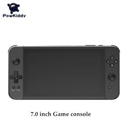 Spelers Draagbare Powkiddy X70 7.0 inch HD Scherm Retro Handheld Game Console PS MD Video Games Consoles HD TV Out Gaming Speler Box Gift