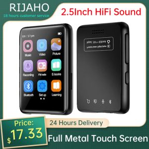 Reproductores Portables MP3 MP3 Player Media Player USB Mic Music Media Player Super Hifi Support SD Card Radio FM Record para Android iOS