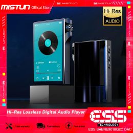 Spelers Professionele HiFi MP3-speler Bluetooth HiRes Digitale audiospeler 4.0 "IPS Touchscreen DSD Lossless Decodering DAP
