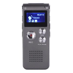 Les joueurs rechargeables N28 16 Go 8 Go Digital Voice Recorder 650HR dictaphone MP3 lecteur USB Flash support MP3 WMA ASF WAV Music Formats