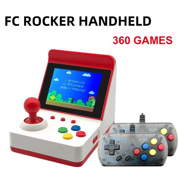 Joueurs rétro Arcade Mini FC 360 jeux Console de jeu Portable rétro lecteur de jeu vidéo boîte Machine enfants cadeaux