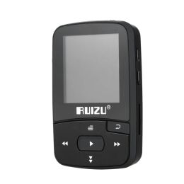 Spelers RUIZU X50 8GB 1,5 inch MP3 MP4-speler HiFi Lossless geluidskwaliteit BT Stappenteller TF-kaart FM-radio Opname Ebook Tijdkalender