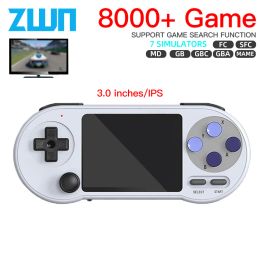 Players SF2000 3 pouces IPS Wireless Retro Handheld Game Console Construit en 8000 Jeux Prise en charge AV Output Mini Classic Mini Video Games For Kids