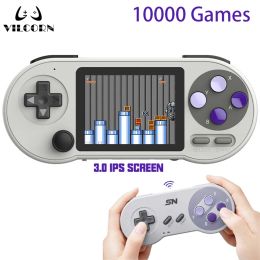 Joueurs SF2000 rétro Console de jeu vidéo Portable pour SNES/GBA/SEGA 3 pouces IPS écran lecteur de jeu Portable intégré 10000 jeux