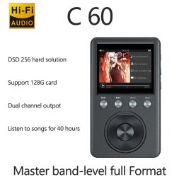Spelers SHMCI C60 Professionele hoogwaardige originele demo hifi DSD256 Lossless DSD WM8965 Decode Cue Music Mini Sports DAC MP3 -speler