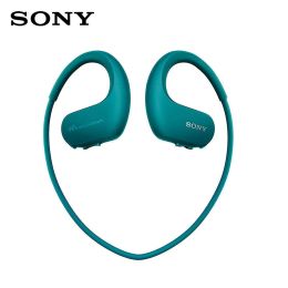 Joueurs Sony NWWS413 Walkman Lecteur MP3 sans fil 4GB Sports Wearable MP3 Type de casque Lecteur étanche Courir Natation Casque