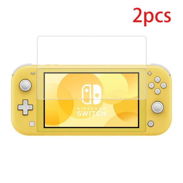 Players Protecteur en verre trempé pour Switch Lite Mini NX Glass Screen Protector Film HD pour Nintend Switch Lite Accessoires