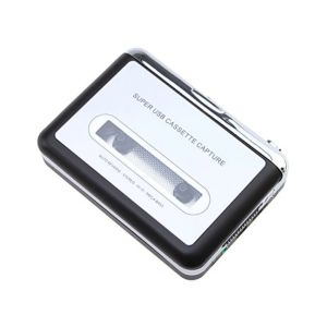 Spelers USB Cassette Tape Converter Super Cassette naar MP3 Audio Capture Music Player Tape to PC Portable Cassettetomp3 Converter