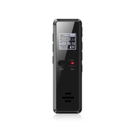 Spelers V90 Micro Digital Voice Activated Recorder Dictafoon Lange afstand Audio -opname Mp3 -speler Ruisreductie WAV Record