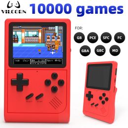 Joueurs Vilcorn GB300 Portable Game Game Console Player 3.0inch Pocket Video Gaming Console 10000 Jeux pour SFC / GB / GBA Kid Gift