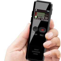 Players Enregistreur vocal IC Recorder 32 Go Machine d'enregistrement grande capacité Enregistrement de longue date Dictaphone Mp3 Music Player