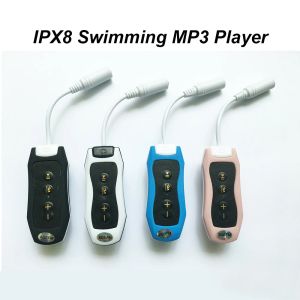 Joueurs étanche IPX8 Clip lecteur MP3 FM Radio stéréo son 8G natation plongée surf cyclisme Sport lecteur de musique