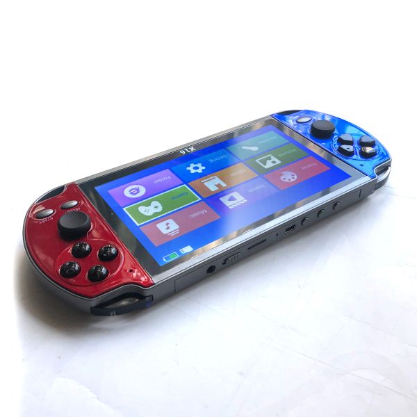 Jugadores X16 Consola 64 bit 6.5 pulgadas Handheld Juego de juegos Video Video Video Console HD Portátil incorporado en 6800 juegos