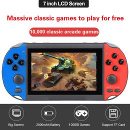 Spelers X7/X12 Builtin 10000 Games Video Game ConsolehandHeld Retro Game Player Arcade GamePlus Portable Console Audio AV -uitvoer