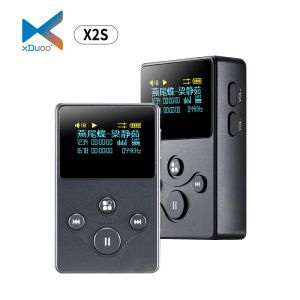 Lecteurs XDUOO X2S embauche un lecteur de musique portable sans perte DSD128 24Bit 192Khz 128GB OLED MP3 Player