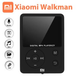 Spelers Xiaomi Walkman Led Digital Display Screen MP4 MP3 -speler USB FM Radio Media Bluetooth Pocket Audio Walkman Walking Music Play