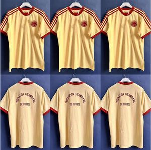 Version Playet 2024 2025 Colombie Home Soccer Jerseys 10 Valderrama FALCAO JAMES 24 25 Colombie Football Shirt CUADRADO National Team Men Kit Football Shirt
