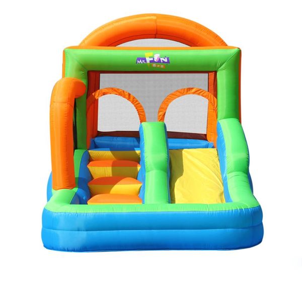 Casas de juegos Bouncy s Indoor Boy Girl Slide Home Garden Supplie Parque inflable para niños Parque infantil al aire libre Juego Valla Diapositivas Combo7642821