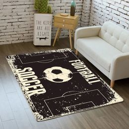 Playmats For Kids Soccer garçons jouez au tapis tapis pour la maison décor de salon tapis de cuisine parent-enfant jeu de football zones de plancher 240322