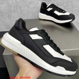 Playoff Leather Sneaker BERLUTI Chaussures décontractées pour hommes Berluti 1895 Printemps Nouvelles baskets en cuir en toile Pulse Chaussures basses à lacets pour hommes HBPI