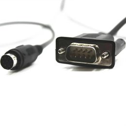 PLC-verbindingslijn 9-pins seriële poort RS232-lijn MD8-kern ronde poort 8-pins naar DB9 videobewaking COM-poortadapterlijn