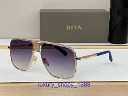 Veuillez reconnaître la qualité des lunettes de soleil de créateur d'été de luxe DITA Mach FIVE 2087 pour femmes et hommes, boutique en ligne avec boîte d'origine RNXL