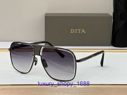 Veuillez reconnaître la qualité des lunettes de soleil de créateur d'été de luxe DITA Mach FIVE 2087 pour femmes et hommes, boutique en ligne avec boîte d'origine 6S6Q