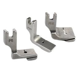 Passe de pied plissée Piedring Feet # P5 P50 P5W P50H pour matériaux épais accessoires de machine à coudre industrielle
