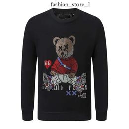 Plein Bear Brand Hoodies Sweatshirts Sweatshirts Sweatshirt Hip-Hop Loose Personnalité Caractéristique PP Pullover Skull Rhingestone Luxury Men's Hoodie 406