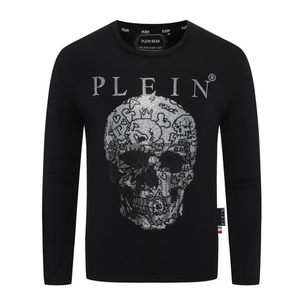 Sudaderas con capucha para hombres de plein bear sudaderas para hombres calientes espesos espesas hip-hop característica de la personalidad PP Skull Skull Drinestone Luxury Men's Hoodie 21160