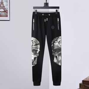 PLEIN BEAR Pantalons pour hommes JOGGING TROUSERS STONES GOTHIC PP Skulls Hommes Femmes Pantalons Sports Designers de luxe Pantalons de survêtement Cordon Joggers Couple Marque Vêtements 8469