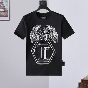 Plein Bear Heren T-shirts Ronde hals SS Mens Designer Tshirts Rhinestone Skull Men T-shirts Klassieke Hoge Kwaliteit Hoogste T-stukken PB 16568