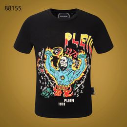 Plein Beer T-shirt Heren Designer T-shirts Merkkleding Schedel Mannen T-shirts Klassieke Hoge Kwaliteit Hip Hop Streetwear Tshirt Casual Top Tees Pb 11434