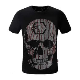 PLEIN BEER T-SHIRT Heren Designer T-shirts Phillip Plein Skull Philipps Plein Man T-shirts Klassieke hoge kwaliteit Hip Hop Philip Plein 9181