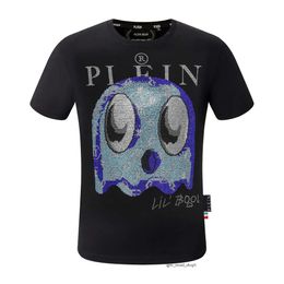 Plein Bear T Shirt Mens Designer Tshirts Ropa de marca Rhinestone PP Skull Men Camiseta Redonda SS SS SS SS Classical Hip Hop Streetwear Top-top Tees Pb 16 643