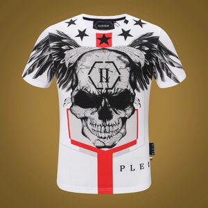 PLEIN BEAR CAMISETA Camisetas de diseñador para hombre Ropa de marca Rhinestone Skull Hombres Camisetas Clásica de alta calidad Hip Hop Streetwear Camiseta Casual Top Tees PB 11404