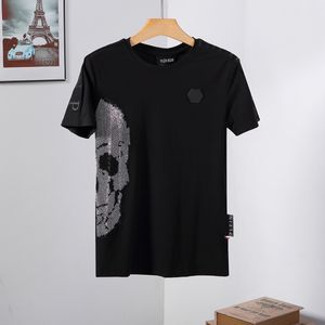 PLEIN BEER T-SHIRT Mens Designer T-shirts Strass Schedel Mannen T-shirts Klassieke Hoge Kwaliteit Hip Hop Streetwear Tshirt Casual Top Tees PB 16258