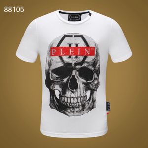 Plein Beer T-shirt Mens Designer Tshirts Merk Kleding Strass Schedel Mannen T-shirts Klassieke Hoge Kwaliteit Hip Hop Streetwear T-shirt Toevallige Hoogste T-stukken PB 11381