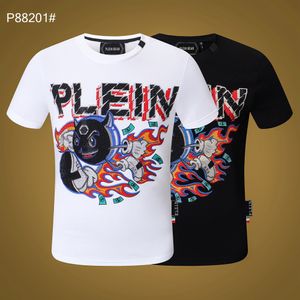 PLEIN BEER T-SHIRT Heren Designer T-shirts Merk Kleding Strass Schedel Mannen T-shirts Klassieke Hoge Kwaliteit Hip Hop Streetwear T-shirt Casual Top Tees PB 11291