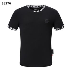 PLEIN BEAR T-SHIRT Hommes Designer T-shirts Strass Crâne Hommes T-shirts Classique Haute Qualité Hip Hop Streetwear Tshirt Casual Top Tees PB 110636