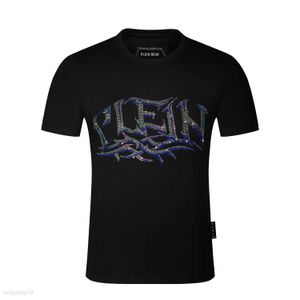 Plein beer t shirt heren ontwerper t-shirts merk kleding pp schedels mannen t-shirt ronde nek ss schedel hiphop t-shirt top tees 16838