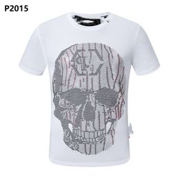 PLEIN BEER Tshirt Heren Designer T-shirts Phillip Plein Skull Philipps Plein Man T-shirts Klassieke hoge kwaliteit Hip Hop Philip Plein 5943