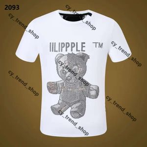 T-shirts pour hommes de la chemise masculine neuve pp pp Skull Plein T-shirt Plein Phillip T-shirt T-shirt T-shirt à manches courtes Brown Bear Plein Bear T-shirt 249
